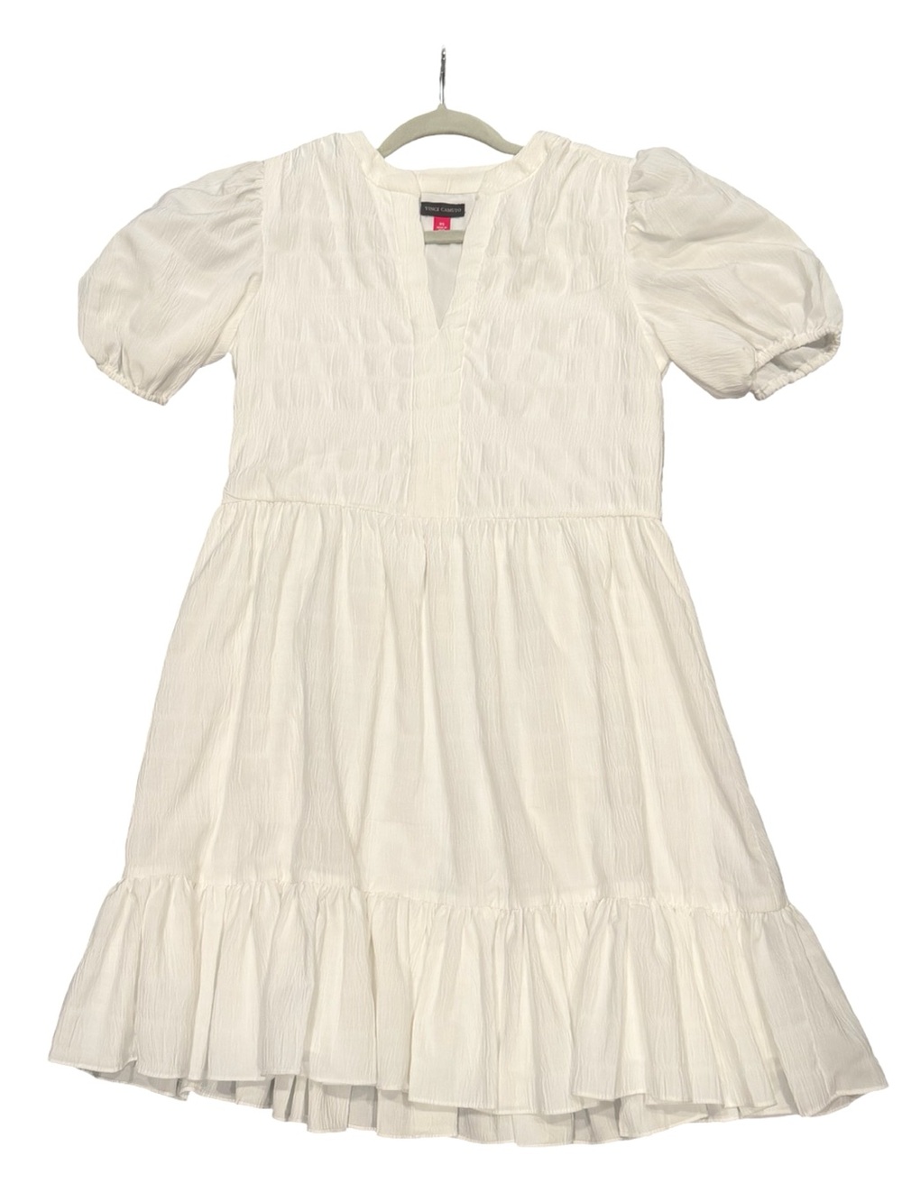 Vince Camuto White Button-Up Blouse